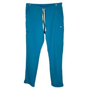 FIGS Technical Collection Scrub Pants Jade Surgical Green Size Small